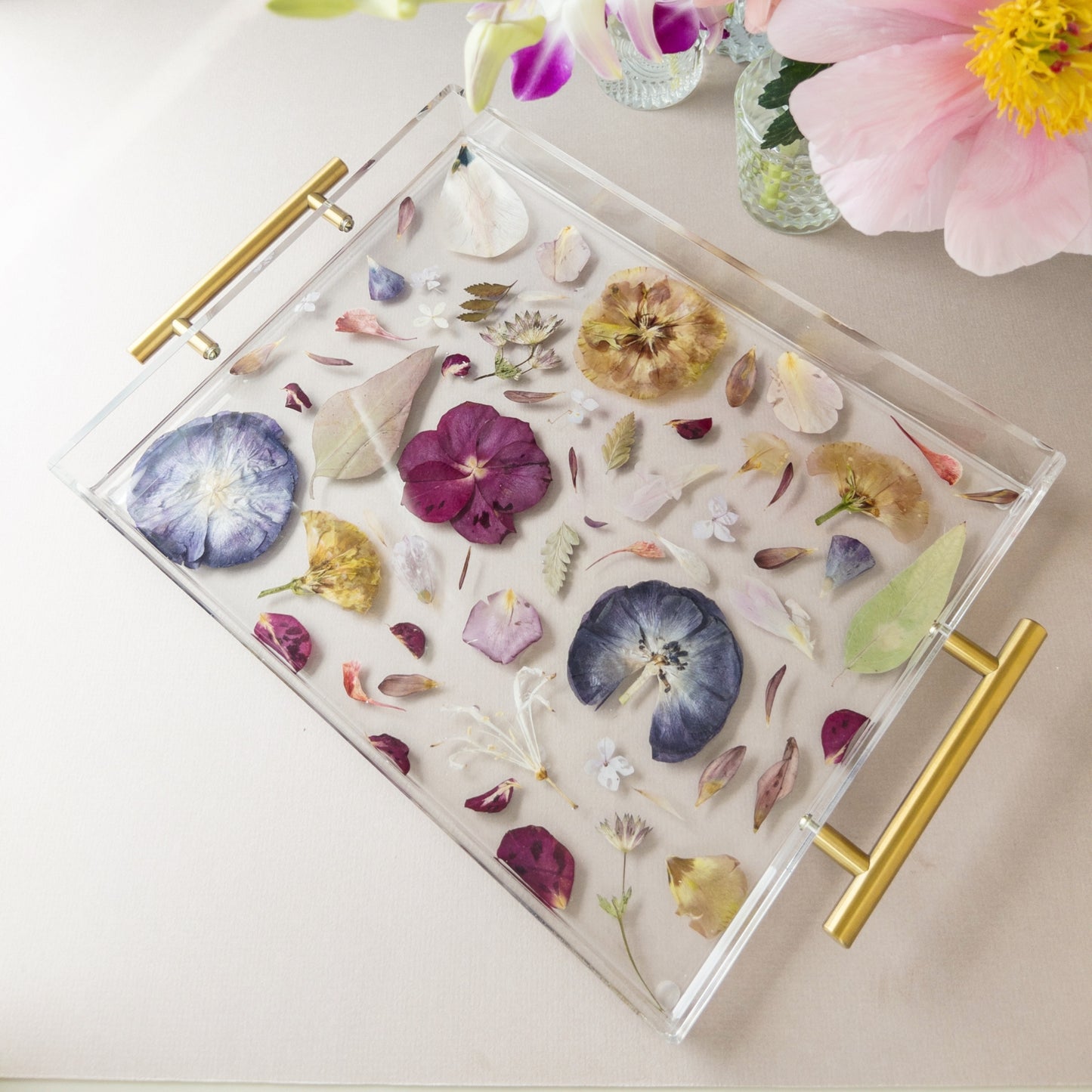 Floral Tray N01 | 11x14