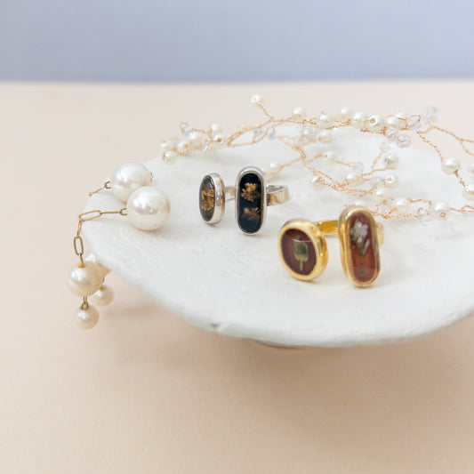 Custom Botanical Ring