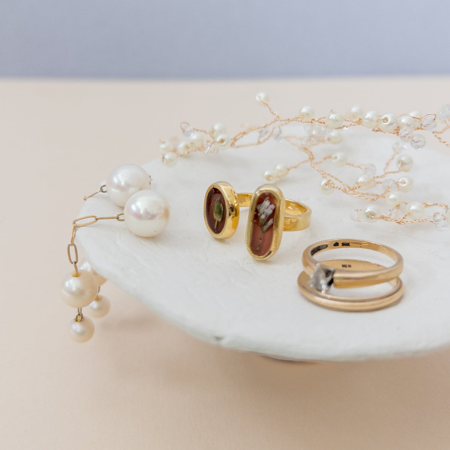 Custom Botanical Ring