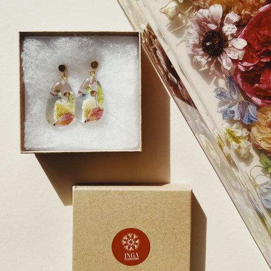 Custom Botanical Earrings