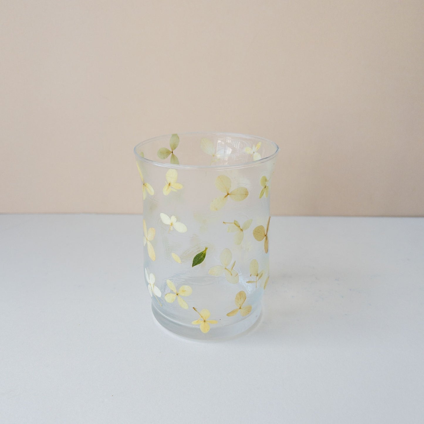 Oakleaf Hydrangea | Pressed Floral Vase