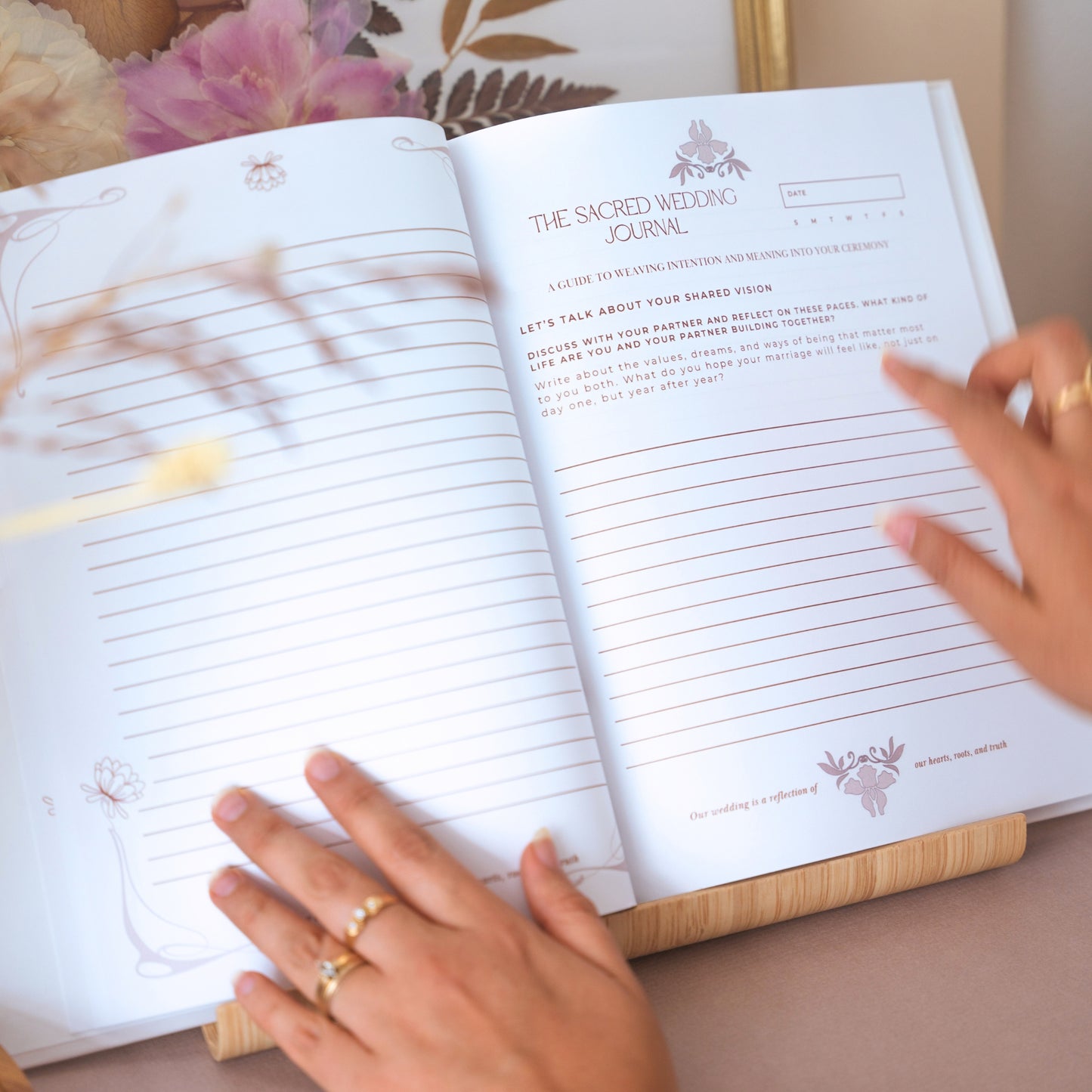 The Sacred Wedding Symbols Journal